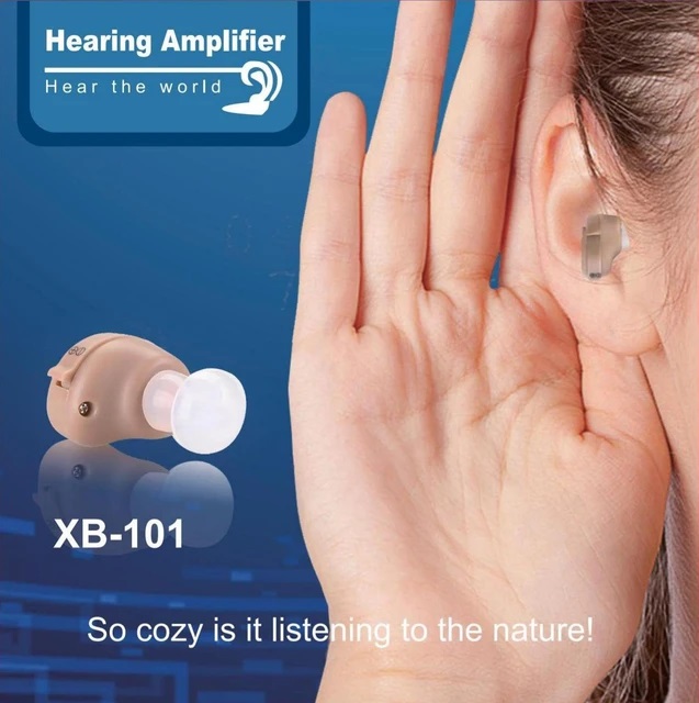 XB-101 BTE Mini Hearing Amplifier 