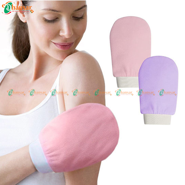 Korean Exfoliating Gloves 100% Viscose Body Scrub 