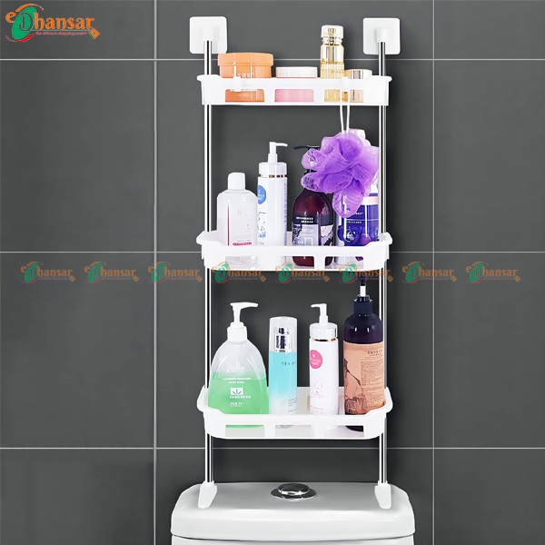 Multifunctional Bathroom Kitchen Storage Rack (3 Layer) 