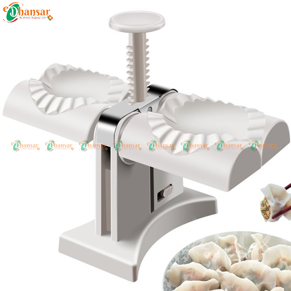 Double Head Automatic Dumpling Maker Mould MoMo Maker 