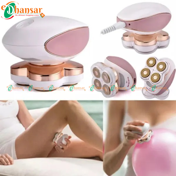 Rechargeable Women Painless Leg And All Body Part’s Hair Remover Flawless 