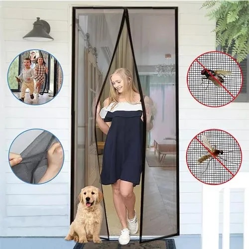 Automatic Anti Mosquito Screen Door Net Curtain 