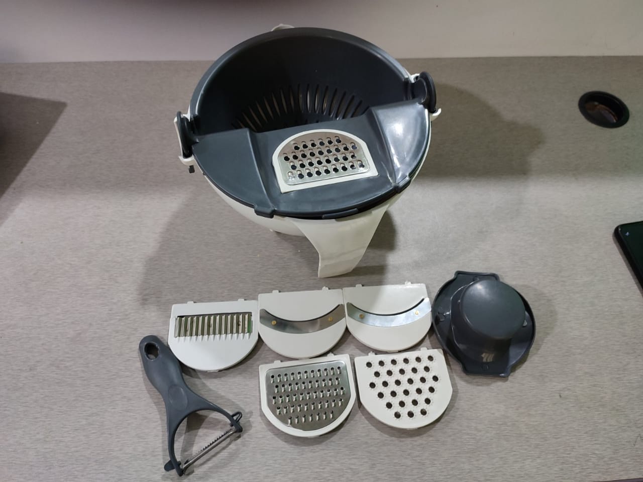 Wet Basket Vegetable Cutter 