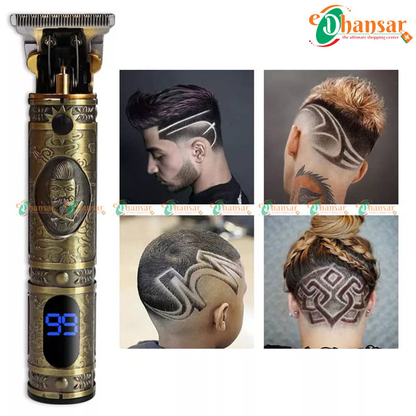 VGR V091 Trimmer Professional Rechargeable Electric Hair Trimmer With Metal Blade
