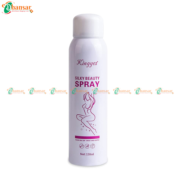Kingyes Silky Beauty Painless Hair Removal Spray For Men & Women 150ML 