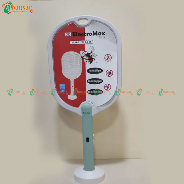 Rechargeable Electric Fly Swatter Insect Killer Mosquito Bat/Racket 