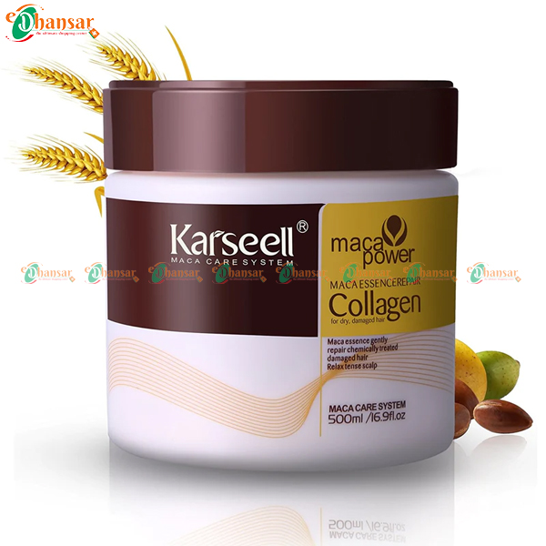Karseell Collagen Hair Treatment Deep Repair Conditioning Argan Oil Mask/ 500ml 