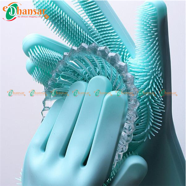 Magic Silicone Dish-washing Gloves