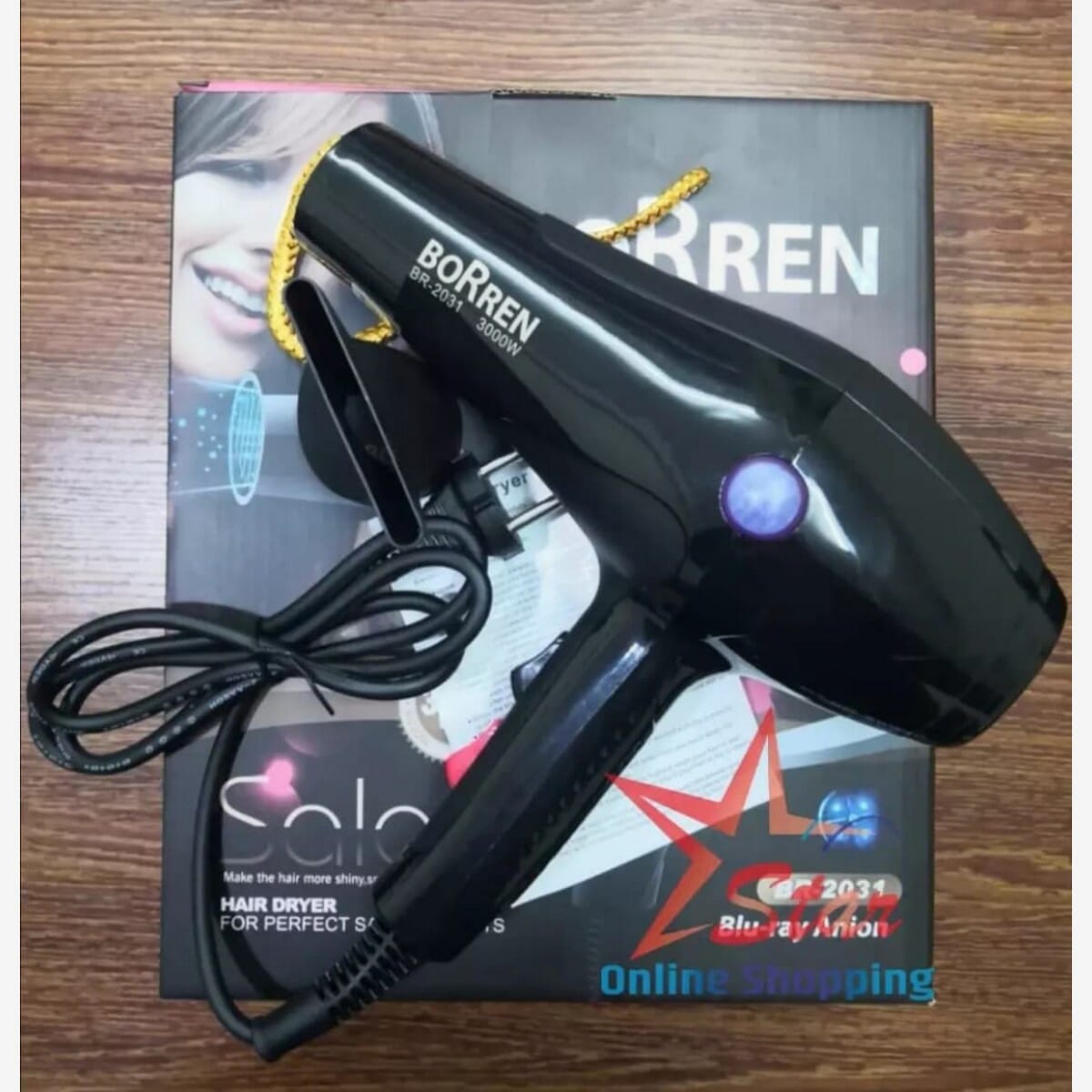 Borren Hair dryer BR-2019 