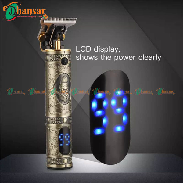 VGR V091 Trimmer Professional Rechargeable Electric Hair Trimmer With Metal Blade 