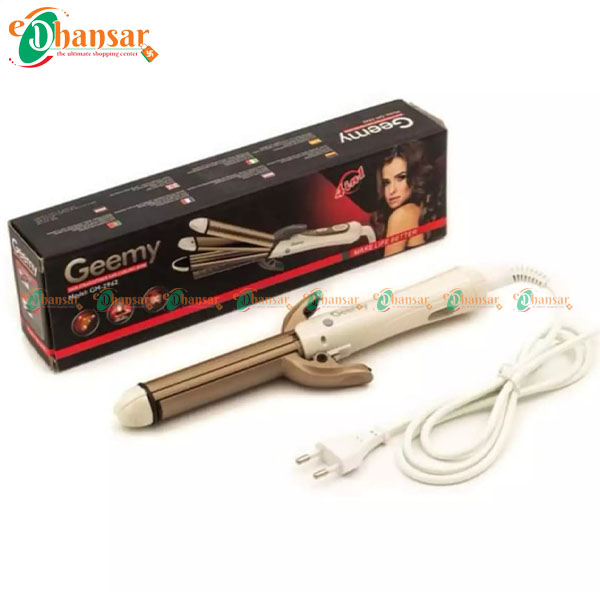 Gemmy GM-2962 Professional Hair Straightener and Curling Iron