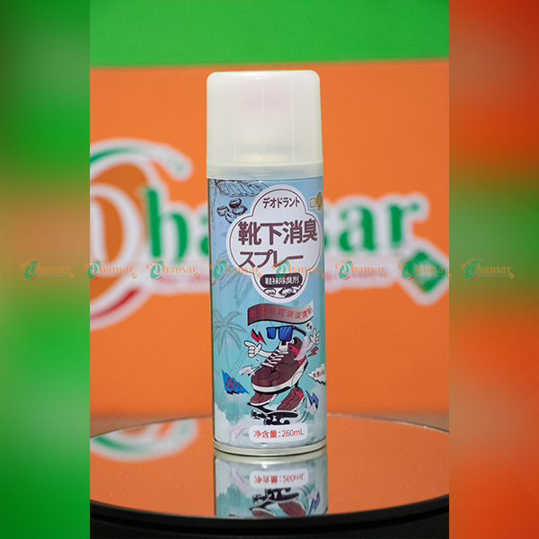 Shoe Footwear Deodorant Sterilization Spray Shoes Perfume Spray 260Ml