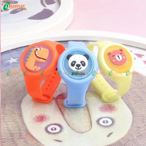 Kids Mosquito Repellent Watch With Led Lights