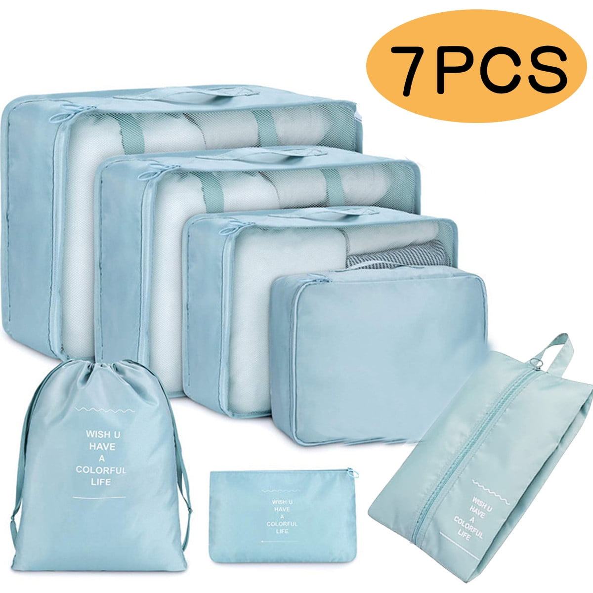 7PC Clothes Bag Set  
