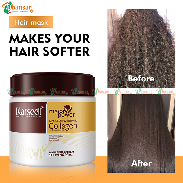 Karseell Collagen Hair Treatment Deep Repair Conditioning Argan Oil Mask/ 500ml