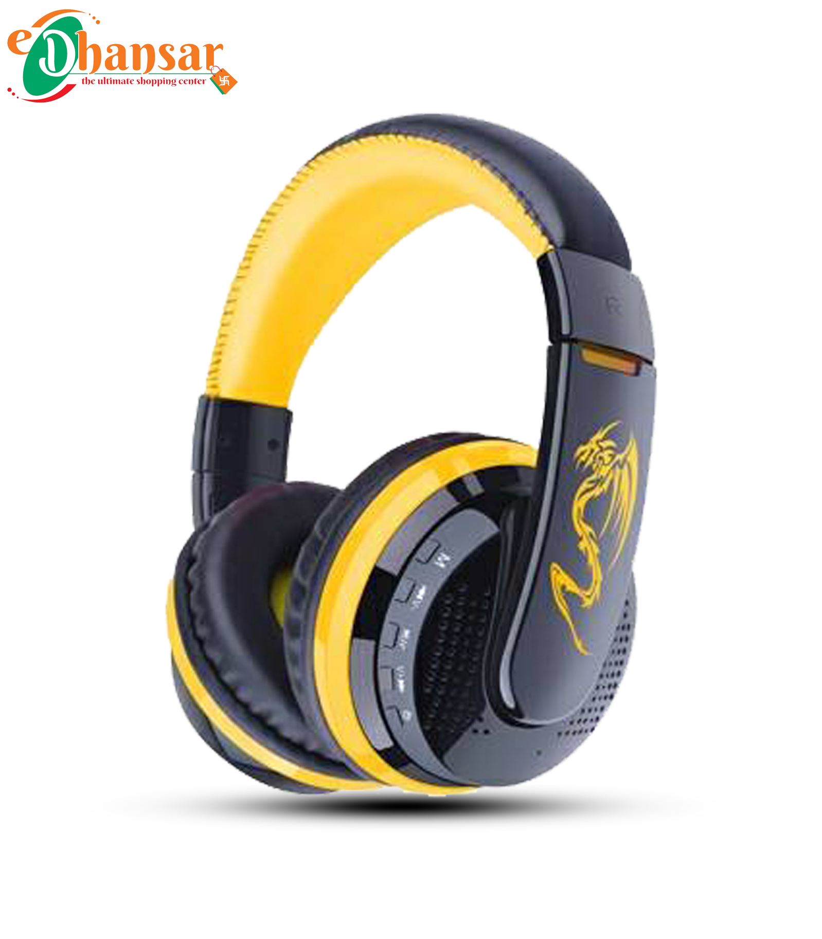 Dragon Logo MX666 Headphone