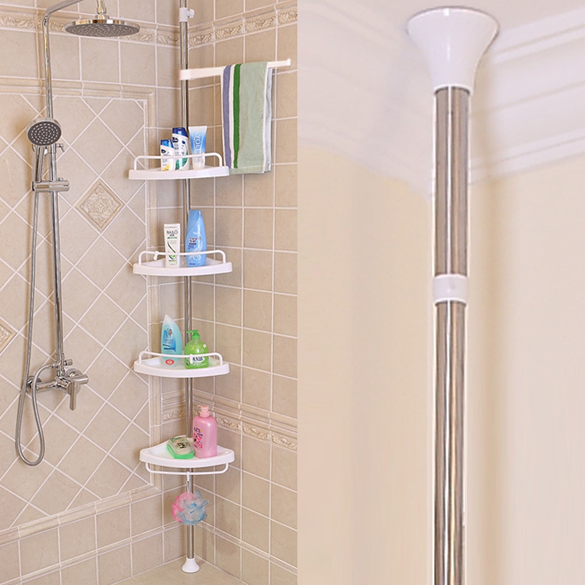 Multi Corner Shelf -4 Tire 