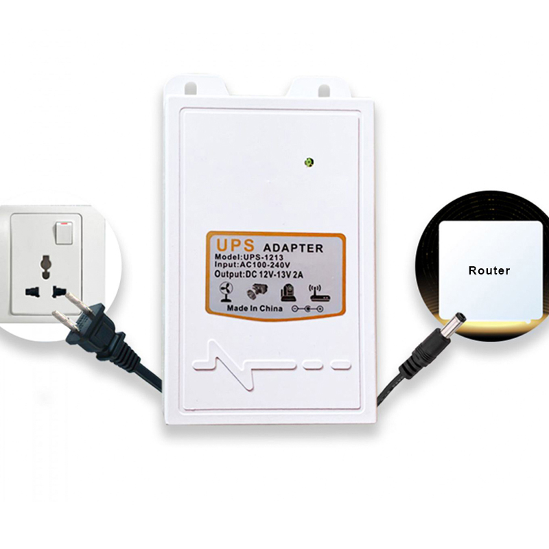 UPS Router Backup 12v For 2-3 Hours Power Backup 